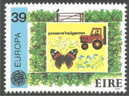 EU86-16b EUROPA CEPT 1986 Irlande Eire Papillon Butterfly Schmetterlinge Frfala Mariposa MNH ** Neuf SC - Vlinders