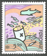 EU86-9b EUROPA CEPT 1986 Faroe Foroyar Poissons Fish Baleine Whale MNH ** Neuf SC - Ernährung
