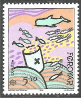 EU86-9a EUROPA CEPT 1986 Faroe Foroyar Poissons Fish Baleine Whale MNH ** Neuf SC - 1986