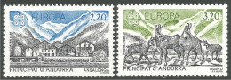 EU86-1b EUROPA CEPT 1986 Andorre Isard Chamois Ansalonga MNH ** Neuf SC - Nuevos