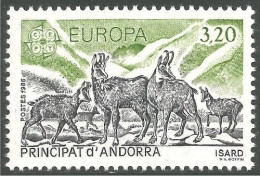 EU86-3b EUROPA CEPT 1986 Andorre Isard Chamois MNH ** Neuf SC - Ungebraucht