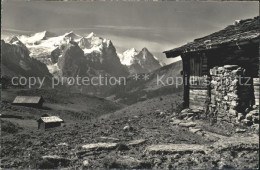 11769627 Hasliberg Kaeserstatt Rosen Mttel Well Und Wetterhorn Moench Eiger Hasl - Sonstige & Ohne Zuordnung