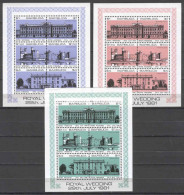 Barbuda 1981 Wedding Of Prince Charles And Lady Diana Spencer - 3 MS MNH - Familles Royales