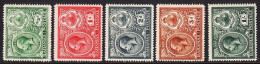 1920. BAHAMAS. George V. Peace Issue Complete Set With 5 Stamps Hinged.  (Michel 68-72) - JF546070 - Bahama's (1973-...)