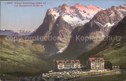 11769256 Kleine Scheidegg Interlaken Mit Hotels Und Wetterhorn Kleine Scheidegg - Sonstige & Ohne Zuordnung