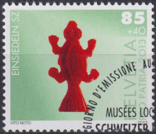 2013 Schweiz Pro Patria, Dorfmuseum Einsiedeln SZ, ⵙ Zum:CH B322, Mi:CH 2295, Yt:CH 2218, - Usados