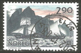 EU88-18d EUROPA-CEPT 1988 Norway Bateau Boat Ship Schiffe Barco Barca - Used Stamps