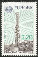 EU88-1a EUROPA-CEPT 1988 Andorre Tour Communications Tower MNH ** Neuf SC - 1988