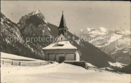 11769237 Kiental Kirche Goldernhorn Bluemlisalp Kiental - Autres & Non Classés