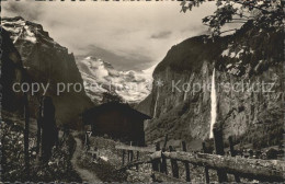 11769157 Lauterbrunnental Schwarzmoench Grosshorn Staubbachfall Lauterbrunnental - Sonstige & Ohne Zuordnung