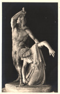 SCULPTURES, FINE ARTS, SWORD, DEFEATED GAUL KILLING HIS WIFE AND HIMSELF, ROME, ITALY, POSTCARD - Skulpturen