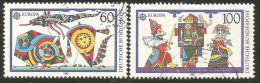 EU89-17c EUROPA-CEPT 1989 Germany Jeux Enfants Children Games Kinderspiele - Zonder Classificatie