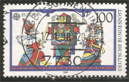 EU89-19a EUROPA-CEPT 1989 Germany Robot Jeux Enfants Children Games Kinderspiele - 1989