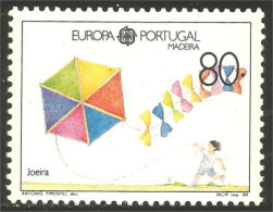 EU89-11 EUROPA-CEPT 1989 Madeira Jeux Enfants Children Games Kinderspiele Kite MNH ** Neuf SC - 1989