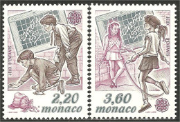 EU89-7c EUROPA-CEPT 1989 Monaco Jeux Enfants Children Games Kinderspiele MNH ** Neuf SC - Ohne Zuordnung