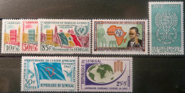 R2253/823 - SENEGAL - 1962 - Divers - N°210-211-212-214 NEUFS** + N°213-215-216 NEUFS* - Senegal (1960-...)