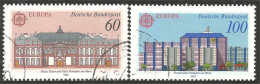 EU90-13c EUROPA-CEPT 1990 Germany Bureaux Postes Postal Houses - Autres & Non Classés