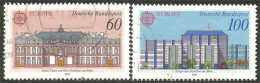 EU90-13d EUROPA-CEPT 1990 Allemagne Bureaux Postes Postal Houses - Otros & Sin Clasificación