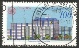 EU90-15a EUROPA-CEPT 1990 Allemagne NEUSTADT IN HOLSTEIN Bureaux Postes Postal Houses - 1990