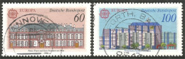 EU90-13a EUROPA-CEPT 1990 Germany HANNOVER Bureaux Postes Postal Houses - 1990