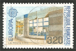 EU90-12c EUROPA-CEPT 1990 France ECOUEN Bureaux Postes Postal Houses - Otros & Sin Clasificación