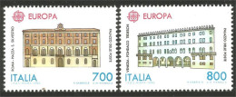 EU90-7a EUROPA-CEPT 1990 Italie Bureaux Postes Postal Houses MNH ** Neuf SC - 1990