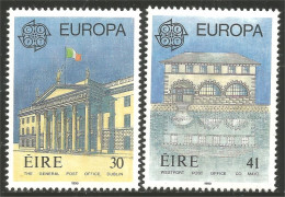 EU90-6b EUROPA-CEPT 1990 Irlande EIRE Bureaux Postes Postal Houses MNH ** Neuf SC - Other & Unclassified