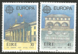 EU90-6a EUROPA-CEPT 1990 Irlande EIRE Bureaux Postes Postal Houses MNH ** Neuf SC - 1990