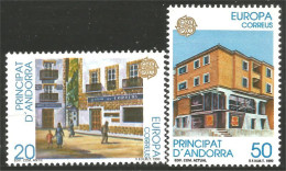 EU90-3 EUROPA-CEPT 1990 Andorra Bureaux Postes Postal Houses MNH ** Neuf SC - 1990