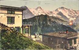 11762377 Schynige Platte Hotel Mit Eiger Moench Jungfrau Schynige Platte - Other & Unclassified