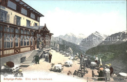11762376 Schynige Platte Blick Nach Grindelwald Hotelterrasse Schynige Platte - Other & Unclassified