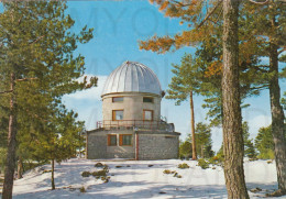 CARTOLINA  C14 ETNA,LOCALITA SERRA LA NAVE,CATANIA,SICILIA-OSSERVATORIO ASTROFISICO E ASTRONOMICO-VIAGGIATA 1967 - Catania