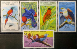 R2253/826 - SENEGAL - 1960/1963 - POSTE AERIENNE - BELLE SERIE COMPLETE - N°31 à 35 NEUFS* - Sénégal (1960-...)