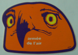 AUTOCOLLANT ARMEE DE L'AIR - THEME AIGLE - Adesivi