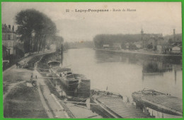 F1482  CPA  LAGNY-POMPONNE (Seine Et Marne) Bords De Marne - Péniches  +++++++++++ - Autres & Non Classés