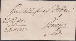 1830. DEUTSCHLAND. Very Interesting And Beautiful Old Double Used Cover. Bruche And Osnabrien.  - JF436620 - [Voorlopers