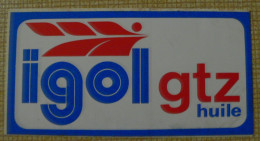 AUTOCOLLANT IGOL GTZ - THEME AUTOMOBILE - Adesivi