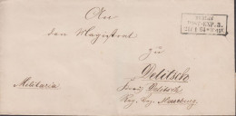 1864. DEUTSCHLAND. Fine Cover Marked Militaria To Delitsch Cancelled BERLIN POST-EXP. 3 21/1 64.  - JF436633 - Precursores