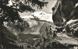 11761897 Saas-Fee Blick Vom Kapellenweg Fee-Gletscher Alphubel Saas-Fee - Autres & Non Classés