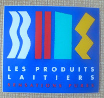 AUTOCOLLANT LES PRODUITS LAITIERS - SENSATIONS PURES - Stickers