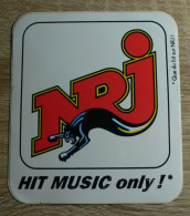 AUTOCOLLANT NRJ - HIT MUSIC ONLY ! THEME RADIO - Autocollants