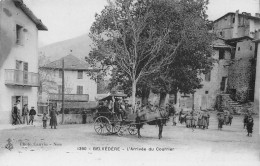 BELVEDERE (Alpes-Maritimes) - L'Arrivée Du Courrier - Attelage D'Ane - Belvédère