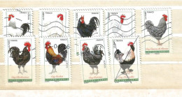 TIMBRE FRANCE  Série  Les Coqs Français Oblitérés - Used Stamps