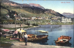 11759087 St Moritz GR See Boote St Moritz GR - Sonstige & Ohne Zuordnung