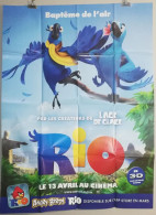 Affiche Originale De Cinéma "Rio - Baptème De L'air" De 2011 - Afiches & Pósters