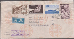1960. TAIWAN. Interesting  And Nice Cover To Schweiz With Four Stamps. Sender St. John's Catechist School ... - JF524472 - Brieven En Documenten