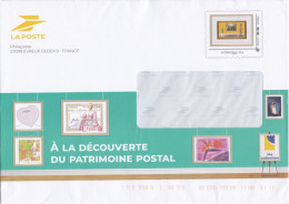 Enveloppe Philaposte : A La Découverte Du Patrimoine Postal - Réf. 465019 - Pseudo-entiers Officiels