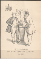 DDR 1965 Mi-Nr.1090 - 1092  Leipziger Frühjahrsmesse 1965 Auf Karte Figurenhändler  ( PK 242 ) - Cartas & Documentos