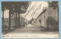 BA0111  CPA  SIVRY-COURTRY  (Seine Et Marne)  La Grande Route  +++++++++++++ - Autres & Non Classés