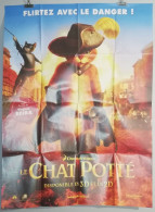 Affiche Originale De Cinéma "Le Chat Botté" De 2011 - Plakate & Poster